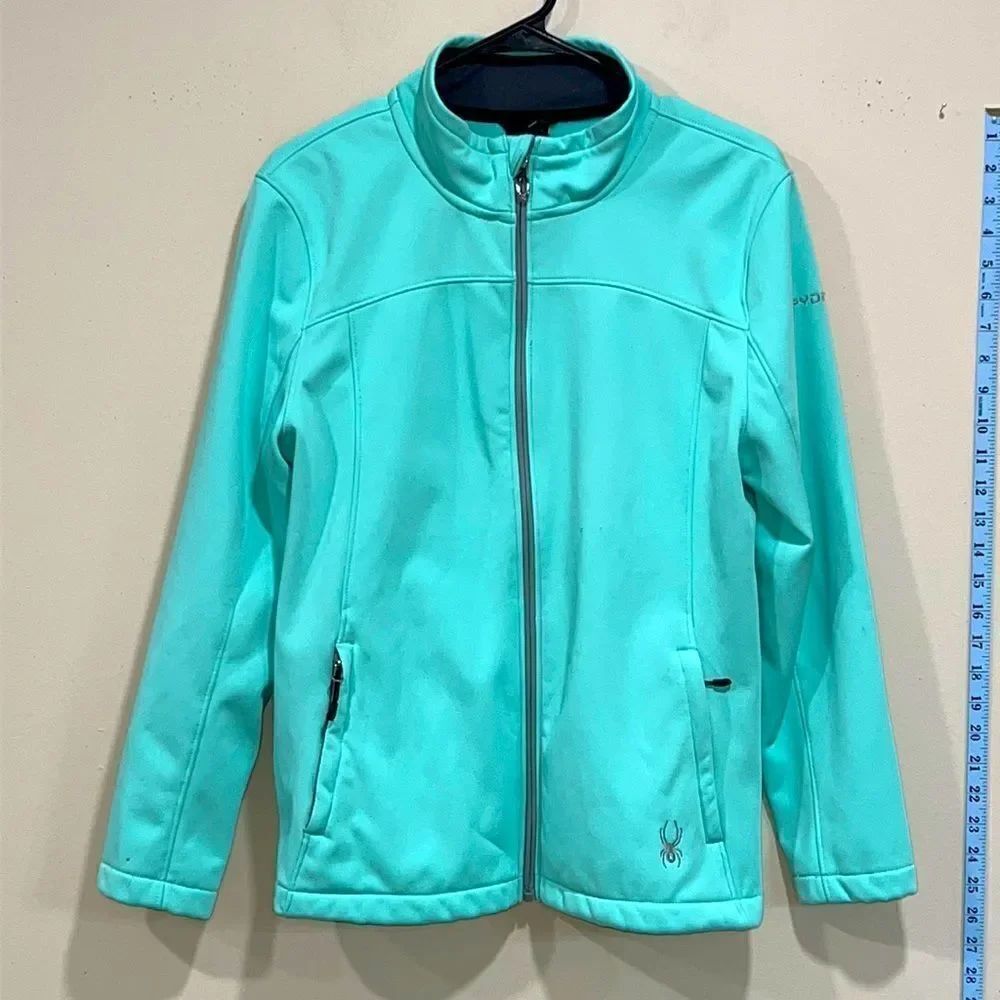 Spyder Women's Alyce Full Zip Soft Shell Jacket. Size Large